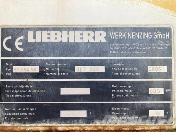 Liebherr HS 885 HD Гусеничні крани
