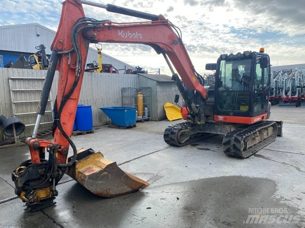 Kubota KX 080-4 Середні екскаватори 7т. - 12т.