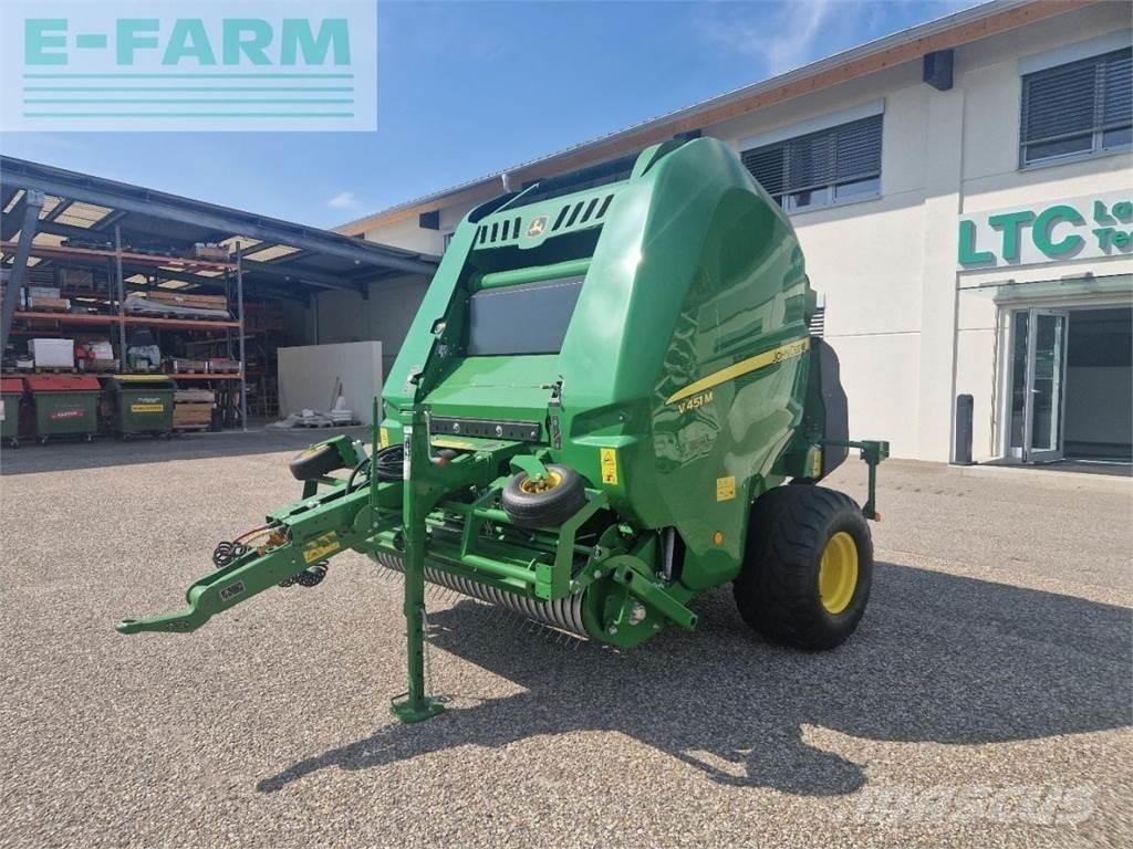 John Deere V451M Тюкові прес-підбирачі