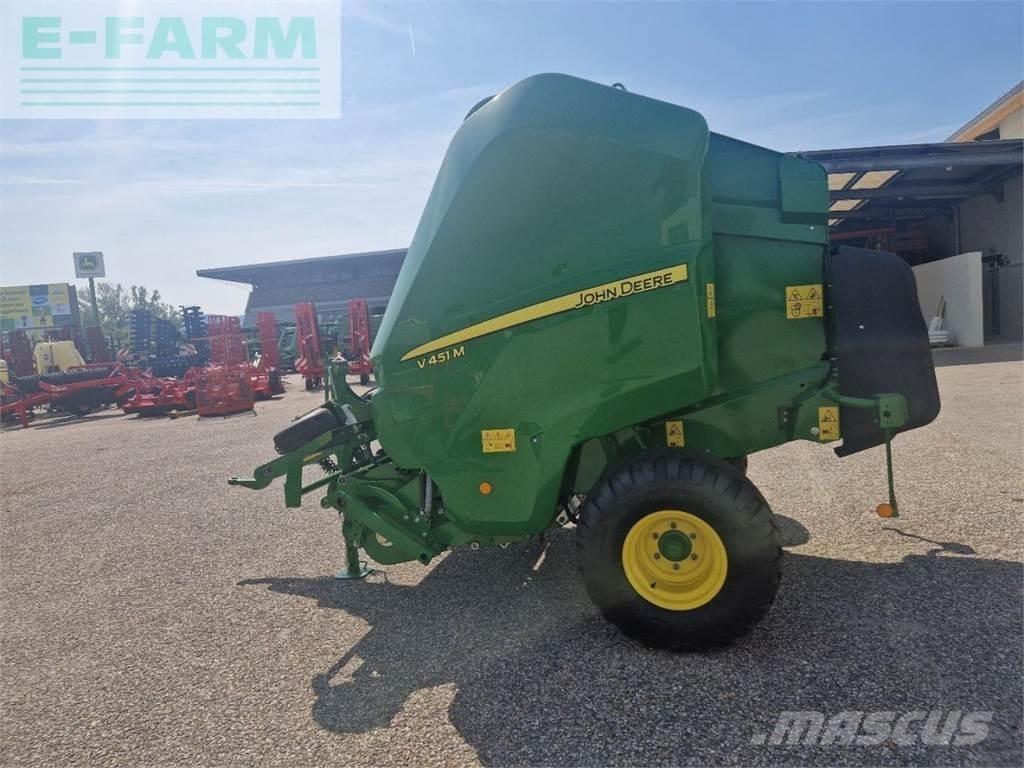 John Deere V451M Тюкові прес-підбирачі