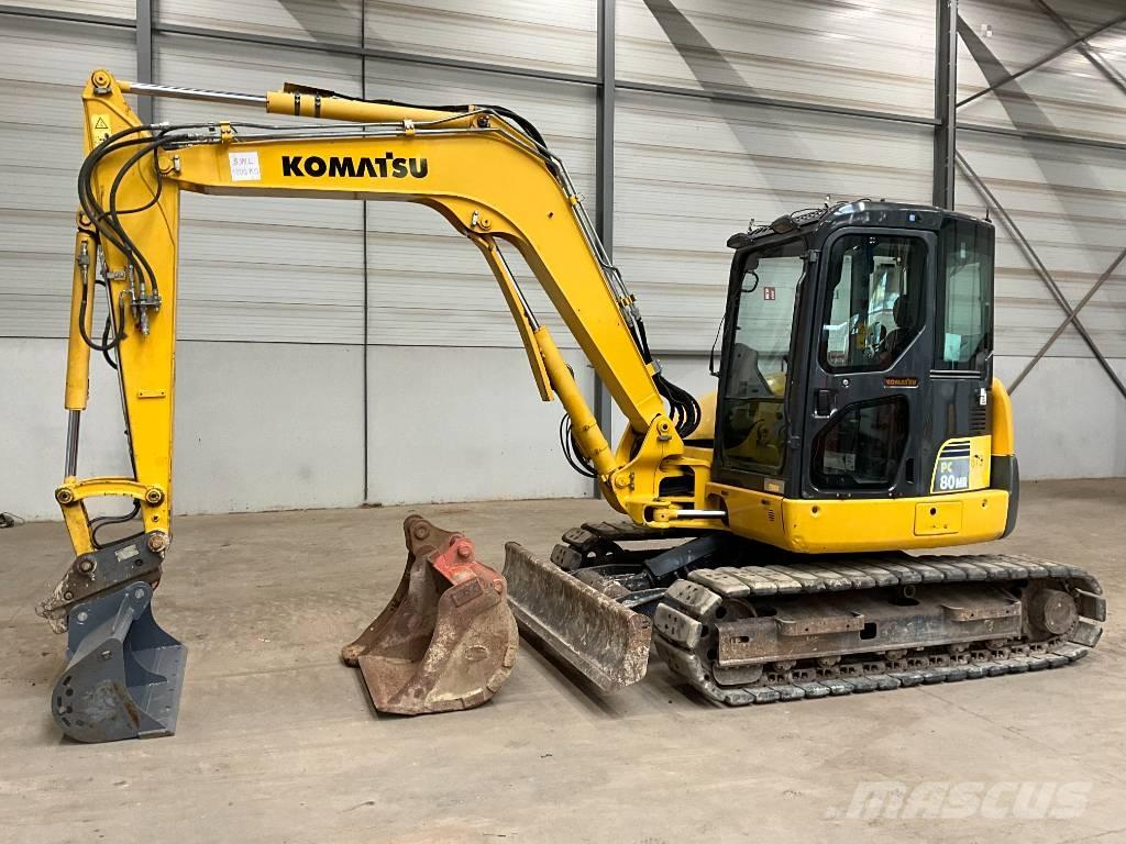 Komatsu PC 80 MR-3 Середні екскаватори 7т. - 12т.
