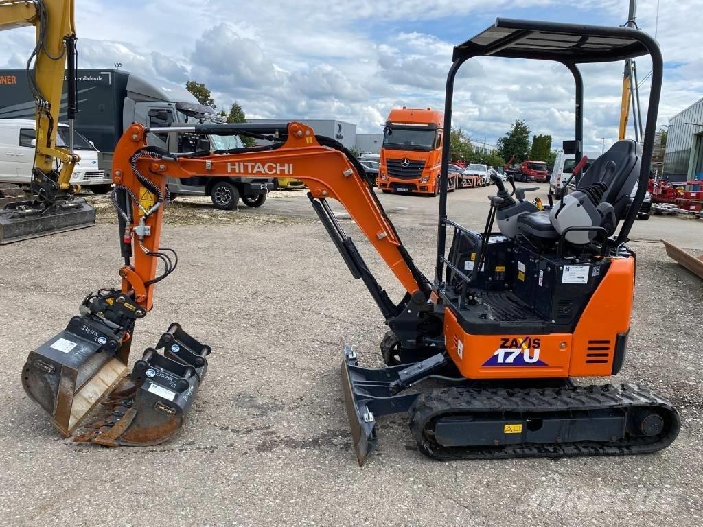 Hitachi ZX 17 U-6 Міні-екскаватори < 7т
