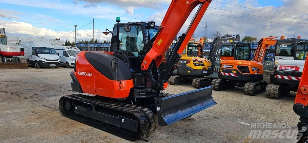 Kubota KX 080-4 Середні екскаватори 7т. - 12т.