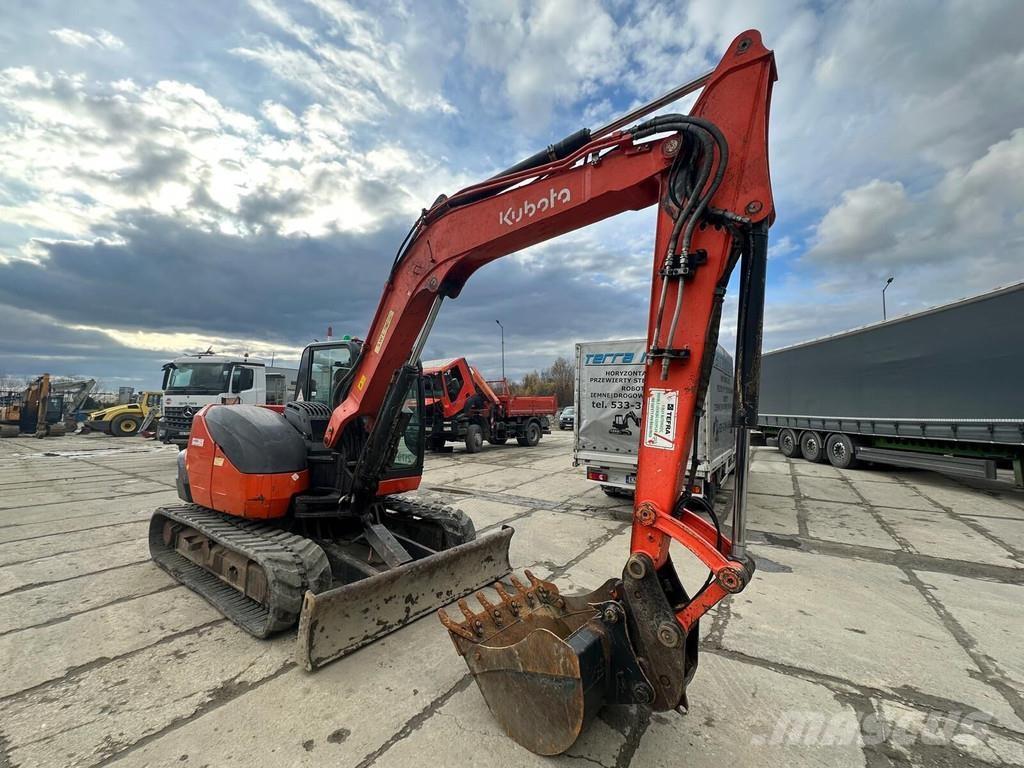 Kubota KX-080-4 Міні-екскаватори < 7т