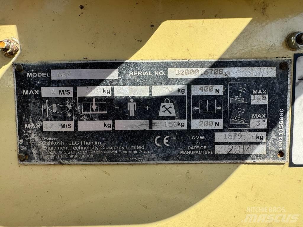 JLG 6 RS Підйомники-ножиці