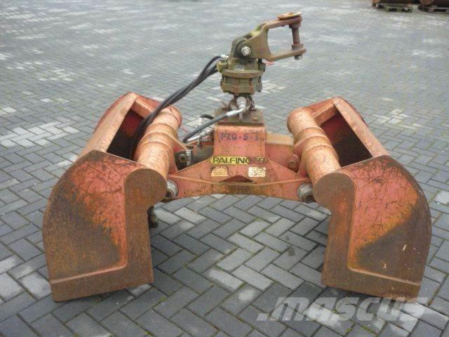 DAF Kipper/kraan Грейфери