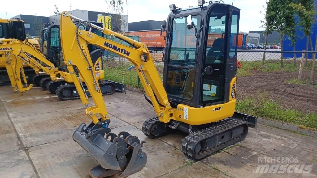 Komatsu PC16R-3HS Міні-екскаватори < 7т