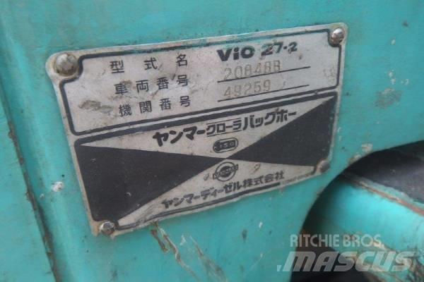 Yanmar VIO27-2 Міні-екскаватори < 7т