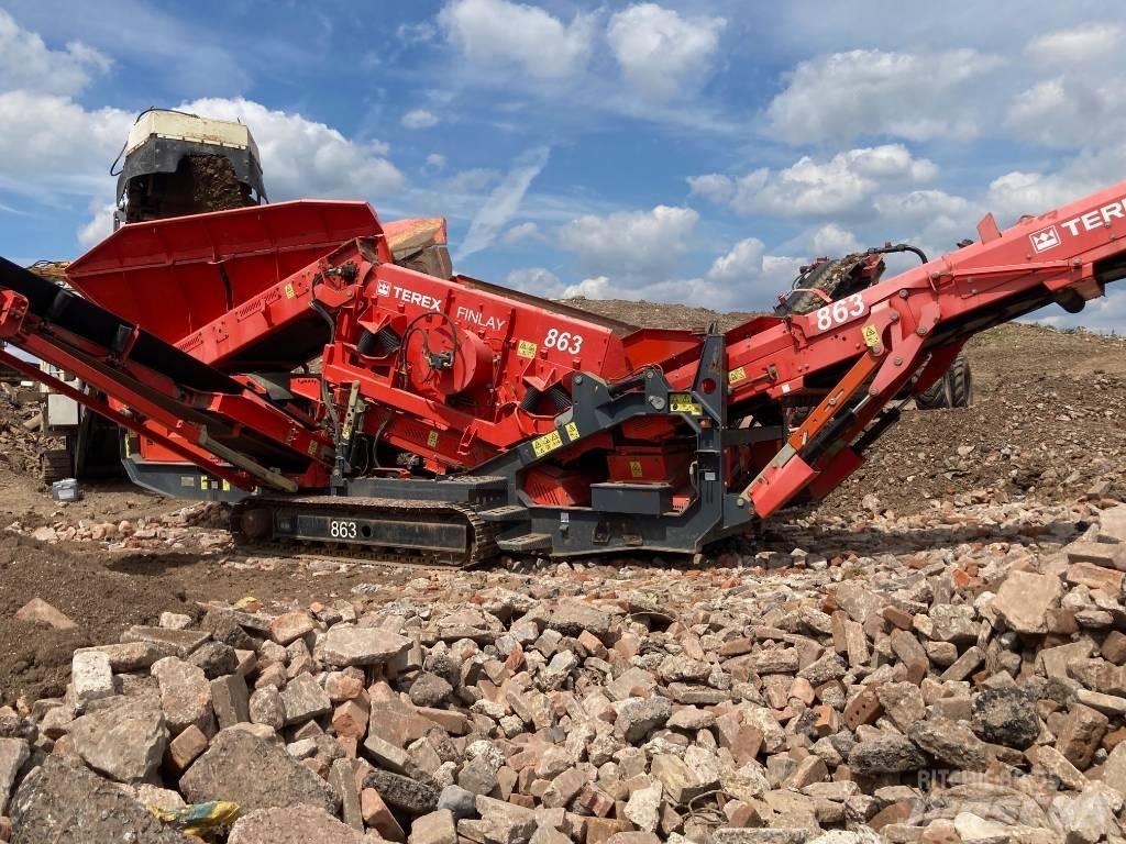 Terex Finlay 863 Мобільні грохоти