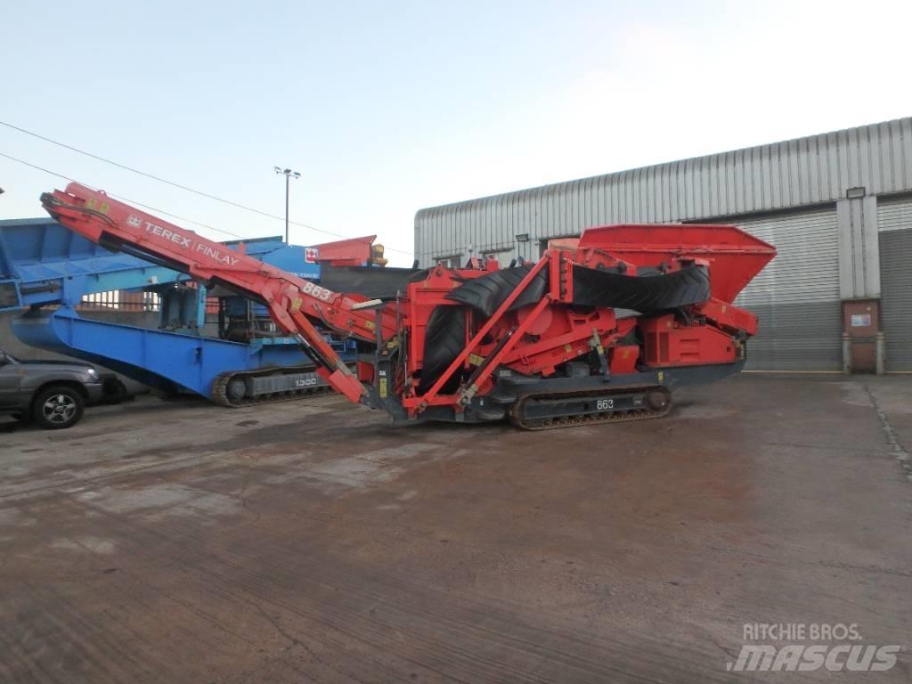 Terex Finlay 863 Мобільні грохоти