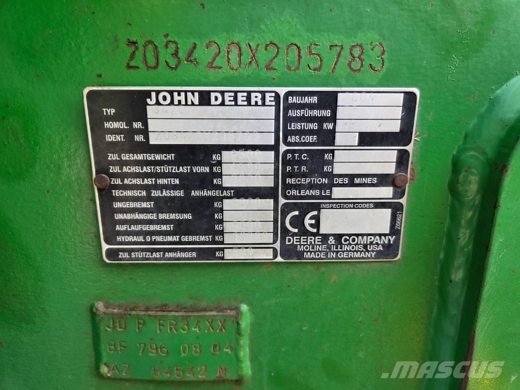 John Deere 3420 Телескопічний навантажувач