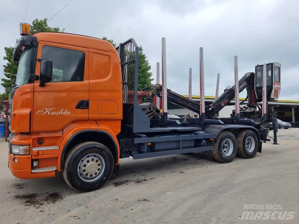 Scania R 580 Лісовози