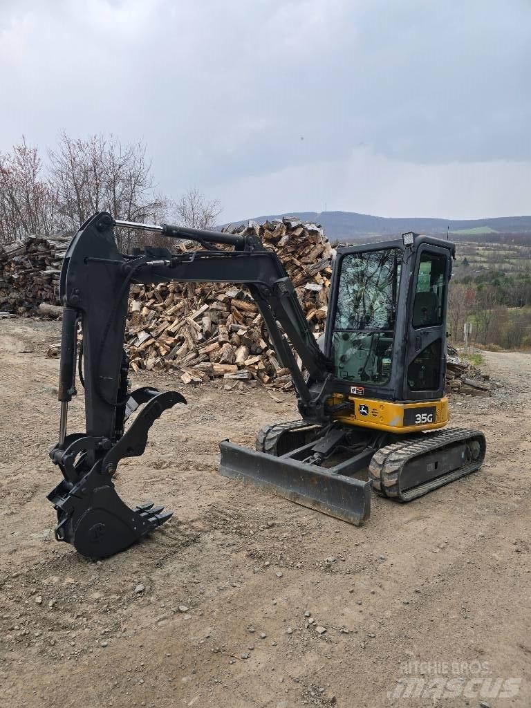 DEERE 35G Міні-екскаватори < 7т