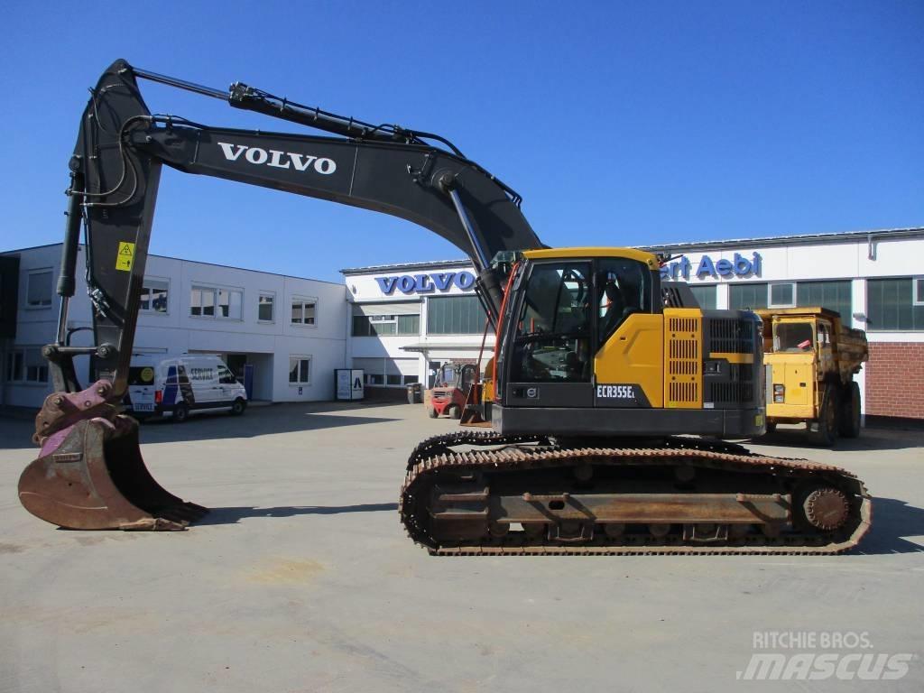 Volvo ECR 355 EL Гусеничні екскаватори