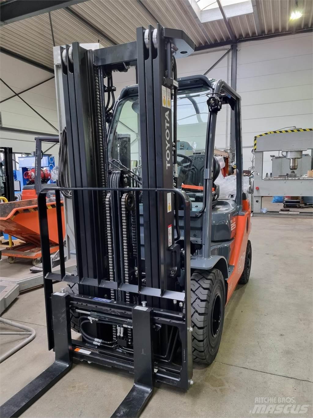 Toyota 02-8FGF25 Газові навантажувачі