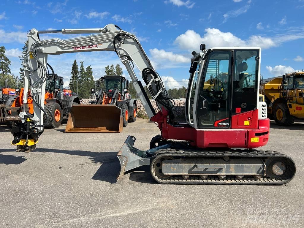 Takeuchi TB280FR Середні екскаватори 7т. - 12т.