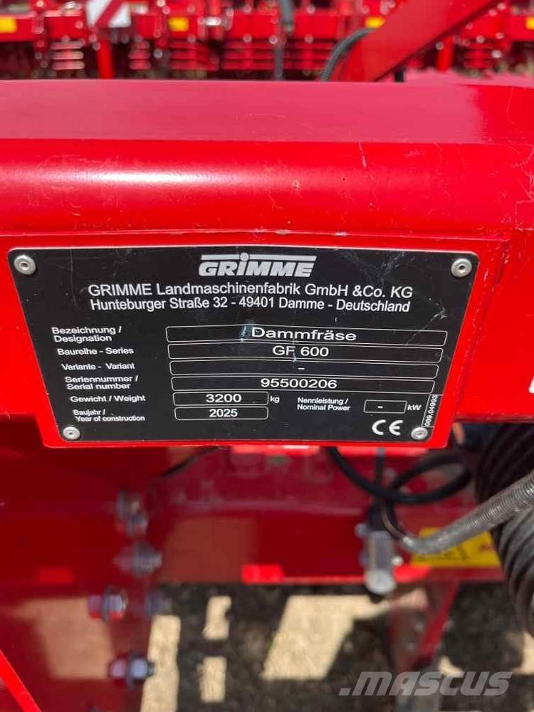 Grimme GF 600 Машини для збирання та переробки картоплі - Інші