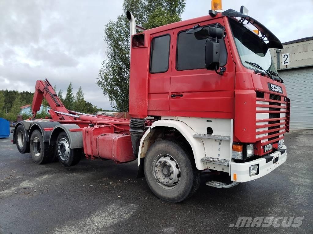 Scania 143 H Вантажівки з гаковим підйомом