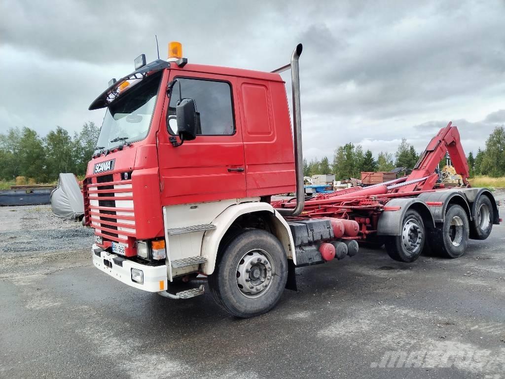 Scania 143 H Вантажівки з гаковим підйомом