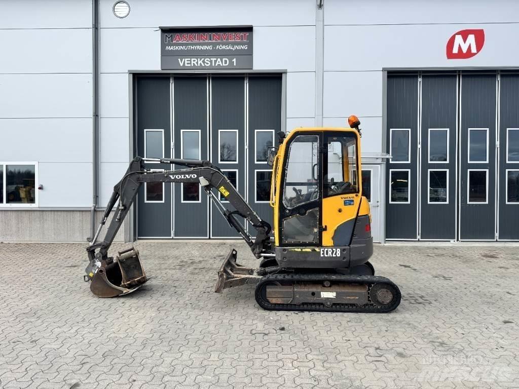 Volvo ECR 28 Міні-екскаватори < 7т