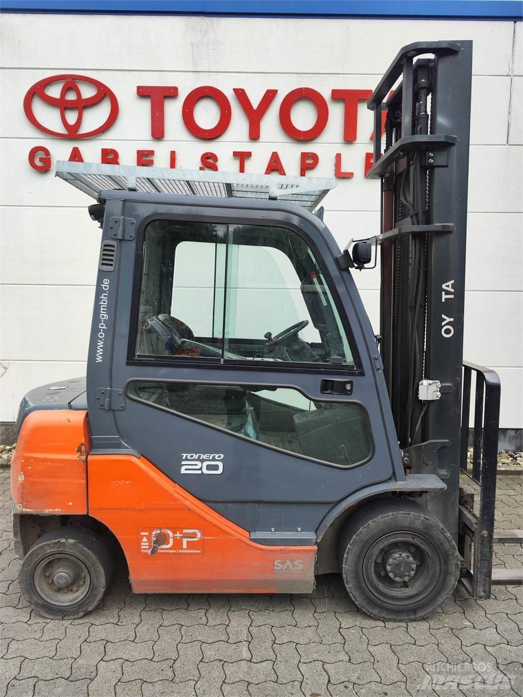 Toyota 02-8FDF20 Дизельні навантажувачі