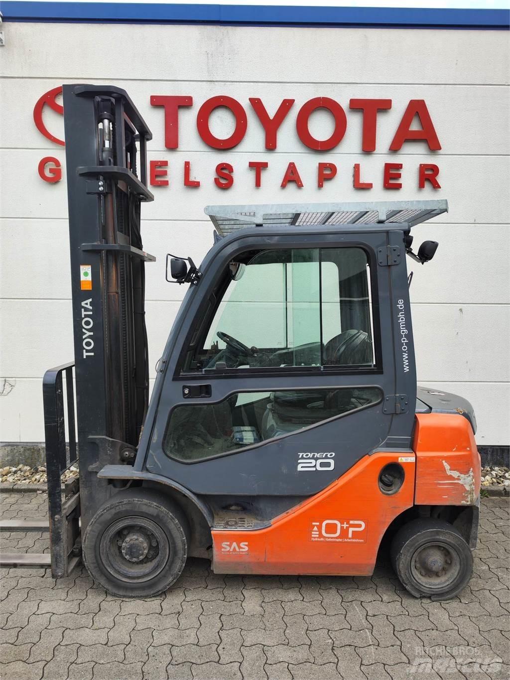 Toyota 02-8FDF20 Дизельні навантажувачі