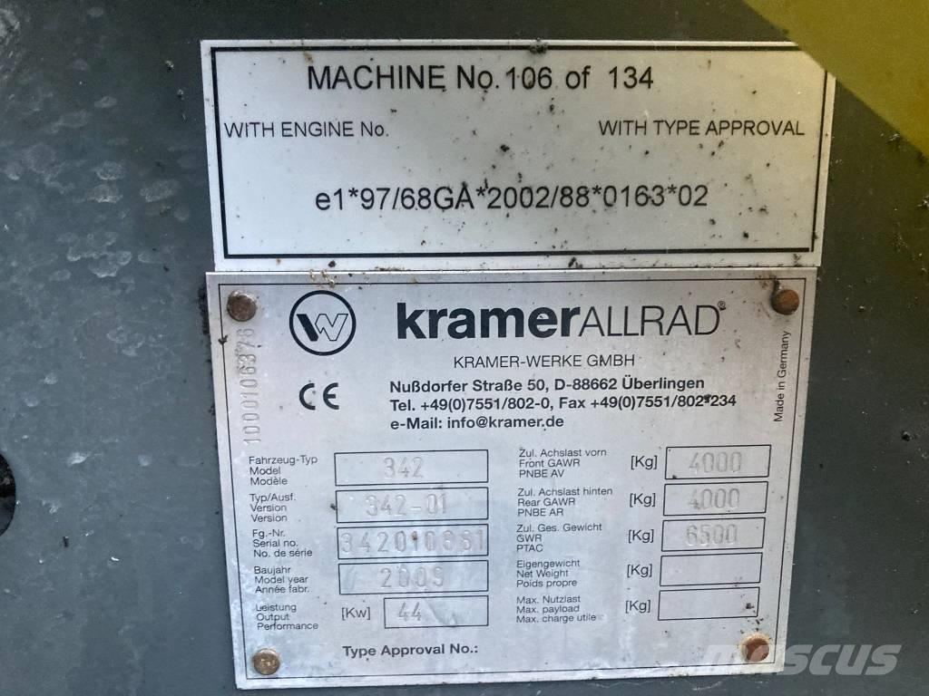 Kramer 480 Фронтальні навантажувачі