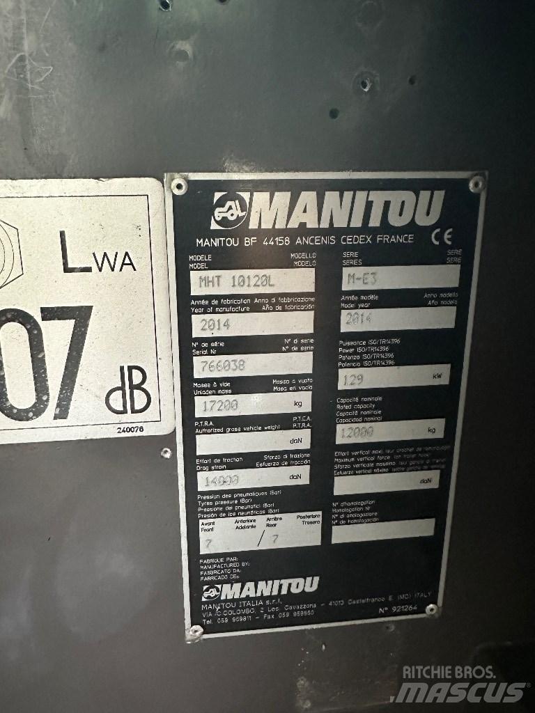 Manitou MHT 10120 L Телескопічні навантажувачі