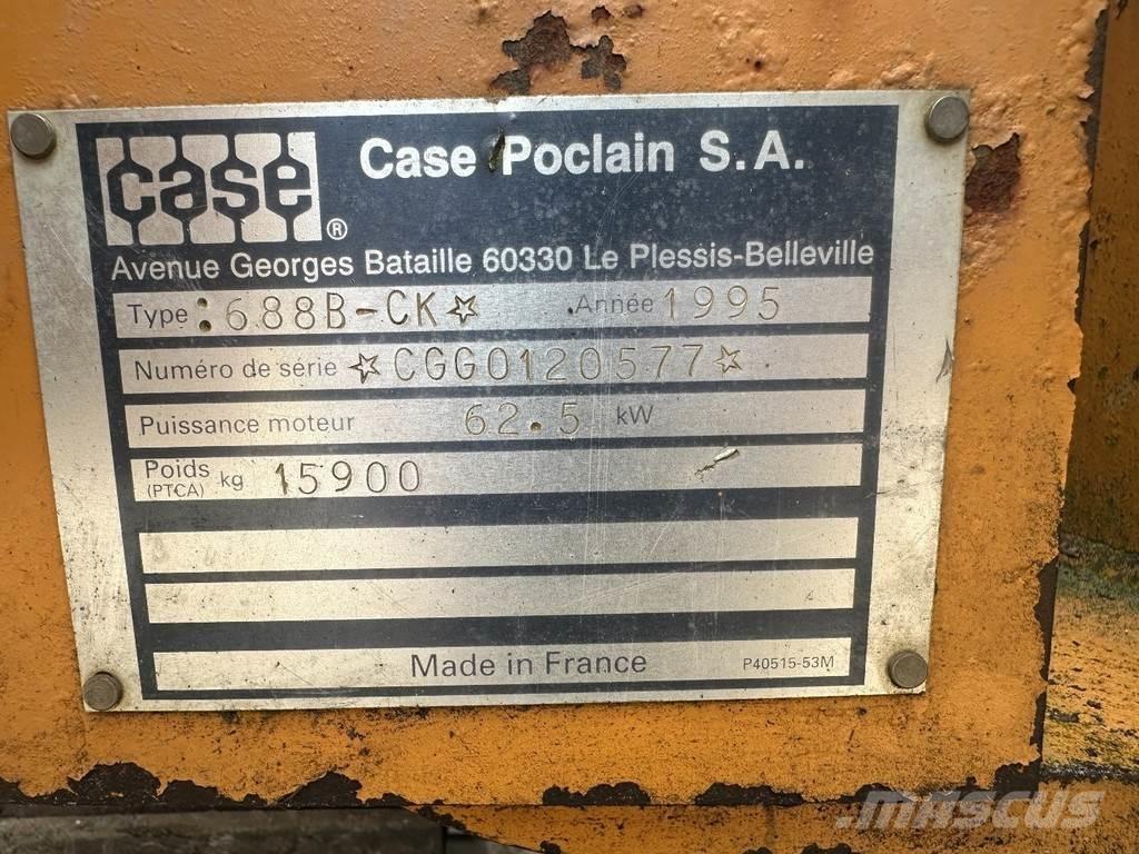 CASE 688 B 16 ton Гусеничні екскаватори