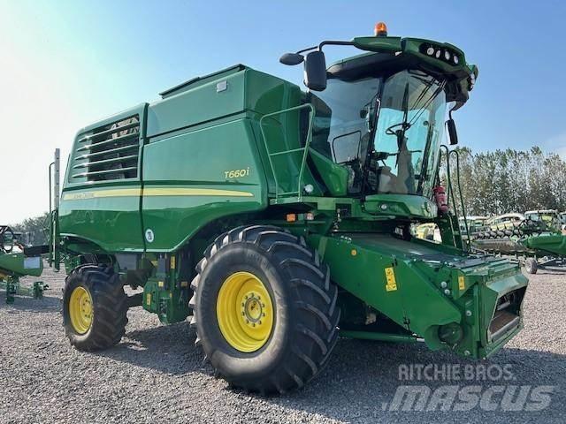 John Deere T660 i Зернозбиральні комбайни