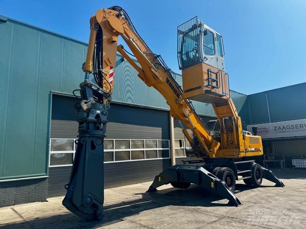 Liebherr A 924 C Перевантажувачі металобрухту/промислові навантажувачі