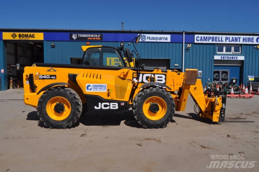 JCB 540-180 Телескопічні навантажувачі