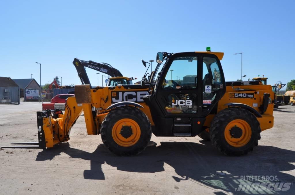 JCB 540-180 Телескопічні навантажувачі