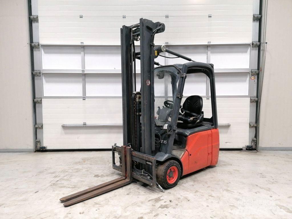 Linde E16C-00 Електронавантажувачі