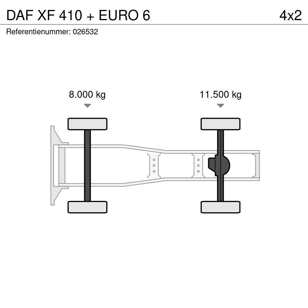 DAF XF 410 + EURO 6 Тягачі