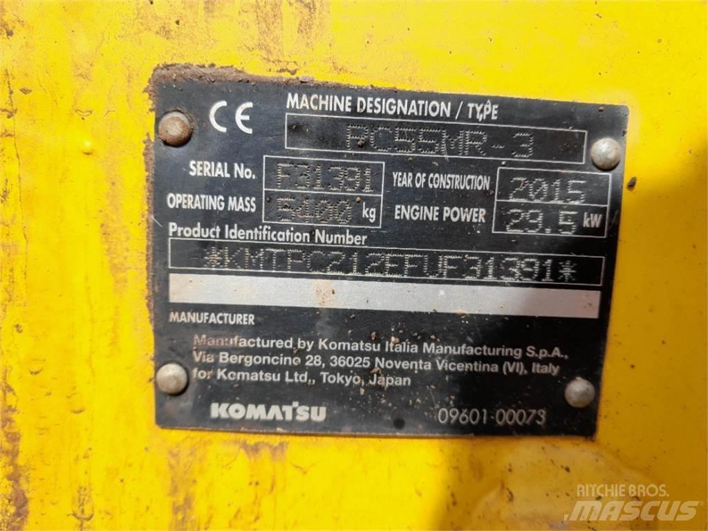 Komatsu PC55MR-3 Міні-екскаватори < 7т