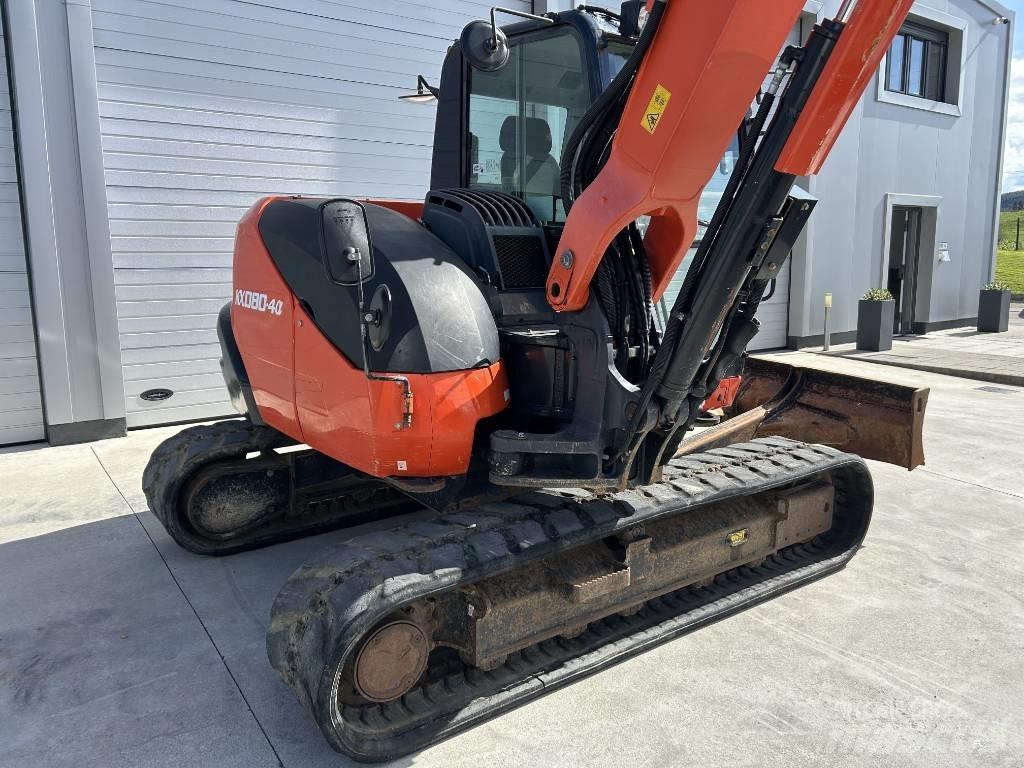 Kubota KX 080-4 Середні екскаватори 7т. - 12т.