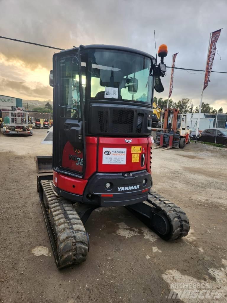 Yanmar vio38-6 Міні-екскаватори < 7т