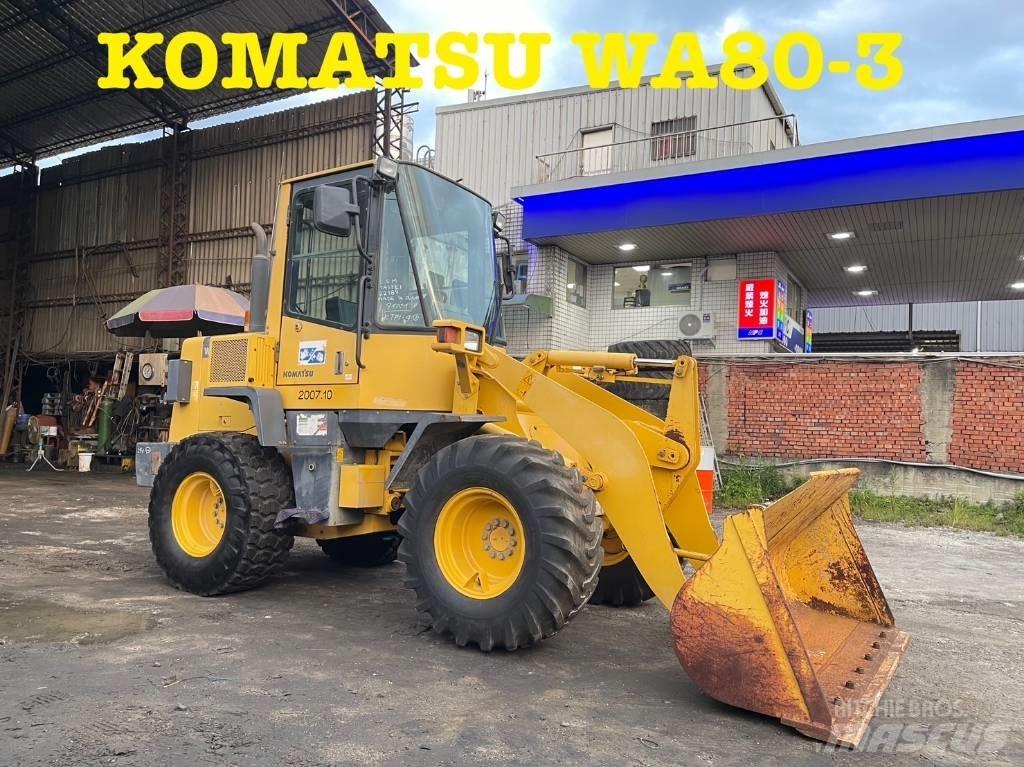 Komatsu WA80-3 Фронтальні навантажувачі