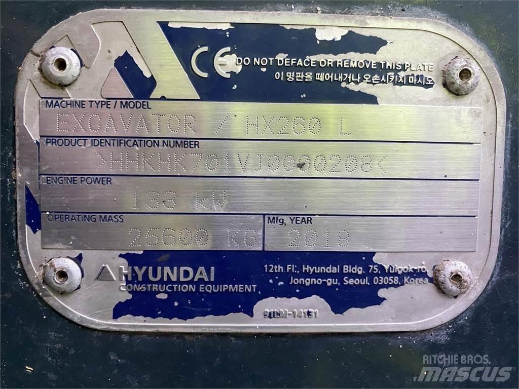 Hyundai HX260 Гусеничні екскаватори
