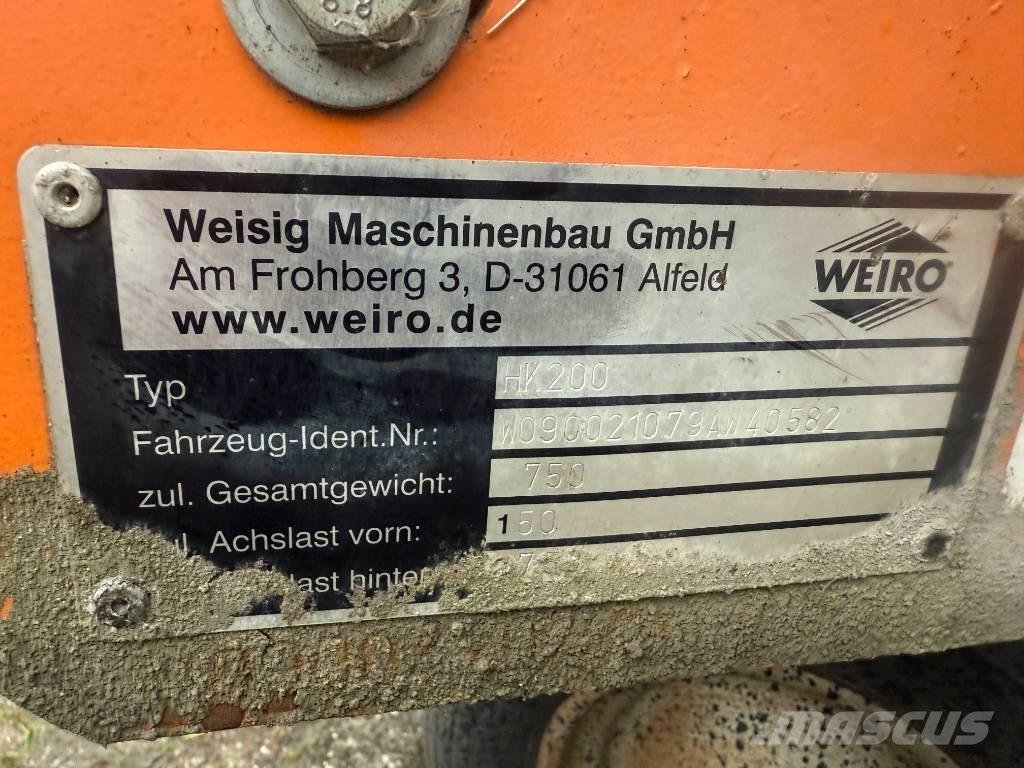 Weiro Bitumensprayer Автогудронатори