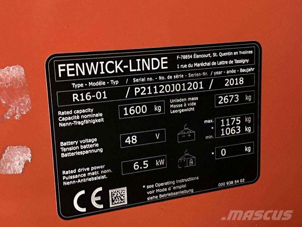 Linde R16-01 Річ-трак із високим підйомом