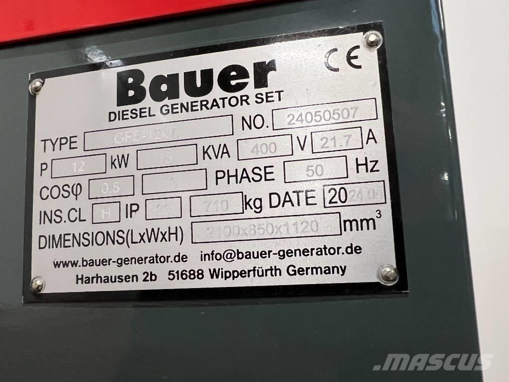 Bauer GFS-12 Дизельні генератори