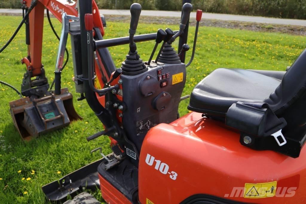 Kubota U10-3 Міні-екскаватори < 7т