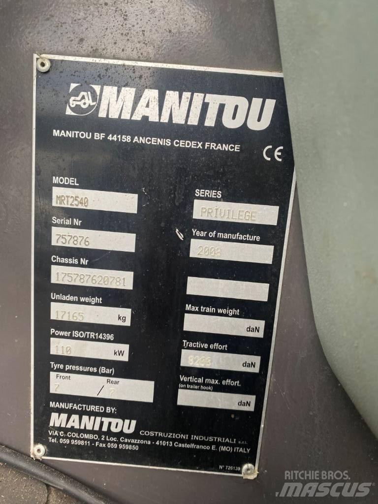 Manitou MRT 2540 Телескопічні навантажувачі