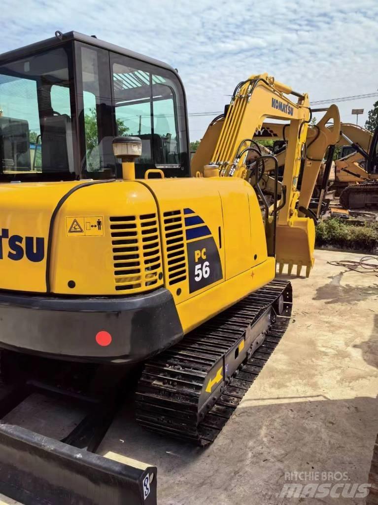 Komatsu PC56 Міні-екскаватори < 7т