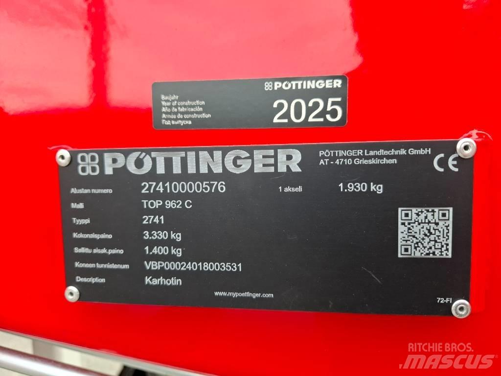 Pöttinger Top 962C Рядкові жатки