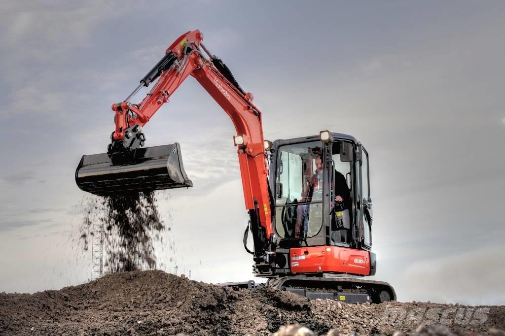 Kubota KX 037-4 Міні-екскаватори < 7т