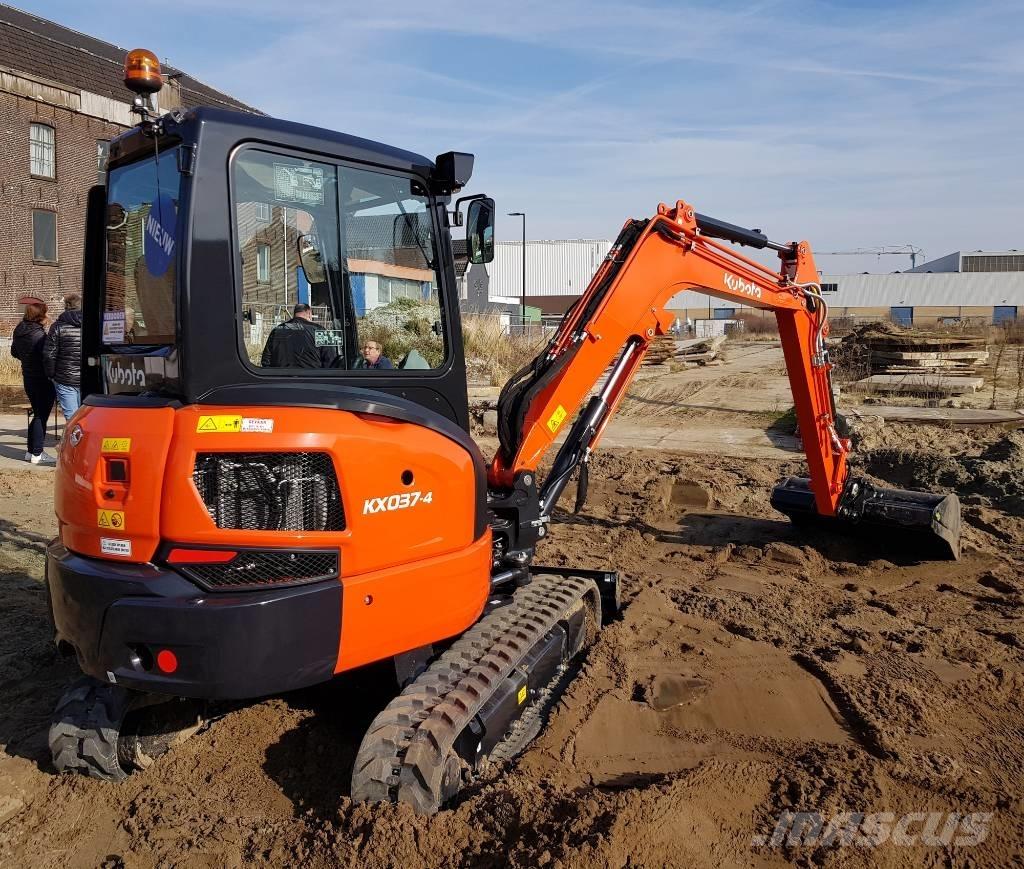 Kubota KX 037-4 Міні-екскаватори < 7т