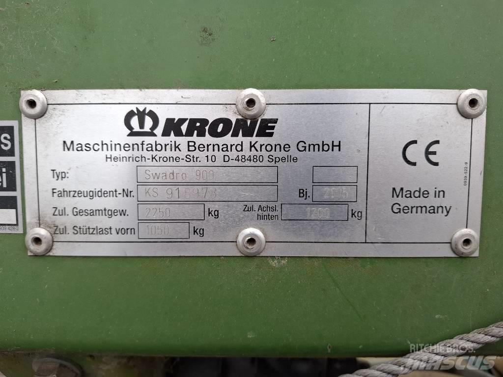 Krone Swadro 900 Рядкові жатки